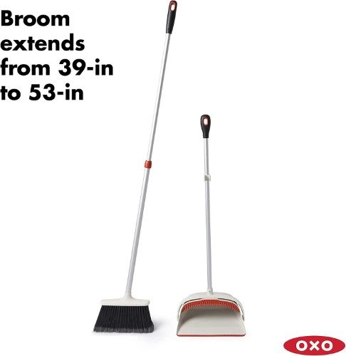 Sweep Set With Extendable Broom - OXO Good Grips (Large) Carousel 2