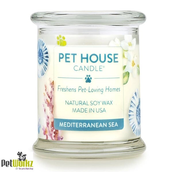 PET HOUSE SOY CANDLE LARGE - MEDITERRANEAN SEA Carousel 1