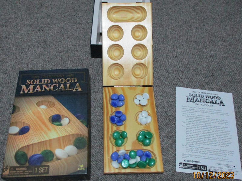 Traditions Solid wood Mancala. Carousel 1