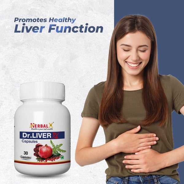 HerbalX Dr.LiverX Capsule | Boosts Liver Performance | 30 Vegan Capsule 500mg Carousel 7