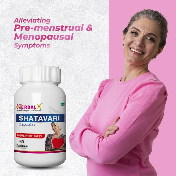 HerbalX Shatavari Capsule | Women's Wellness | 60 Vegan Capsule 500mg Carousel 7