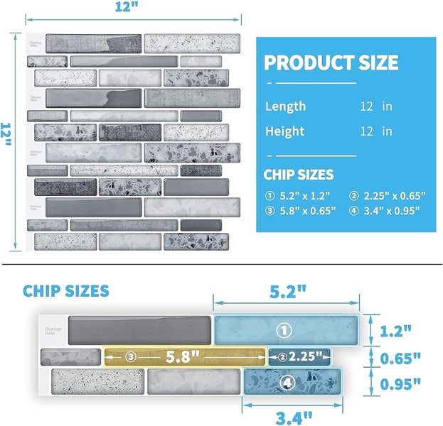 Self Adhesive 3D Wall Tiles Brick Wallpaper Clearance Carousel 2