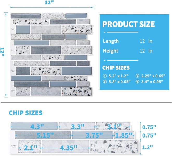 Self Adhesive 3D Wall Tiles Brick Wallpaper Clearance Carousel 2