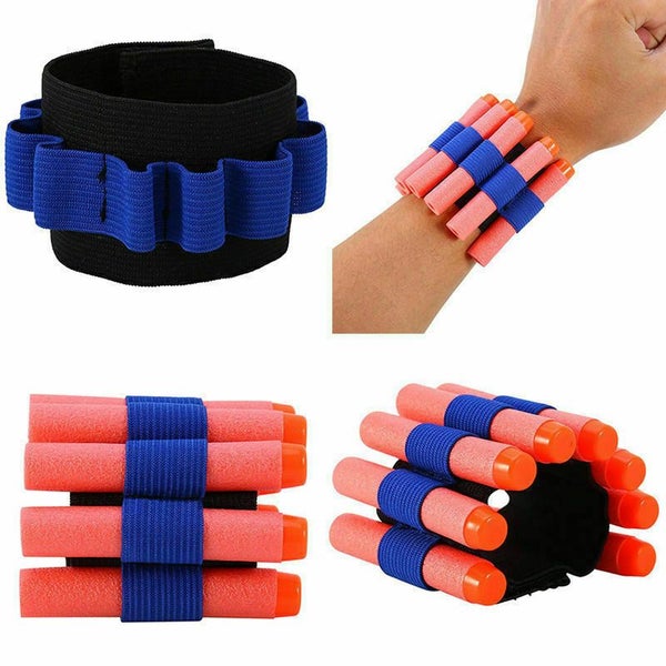 Nerfs Bullet Dart Ammo Storage Wrist Belt Band Strap for Nerf N-strike Gun Carousel 1
