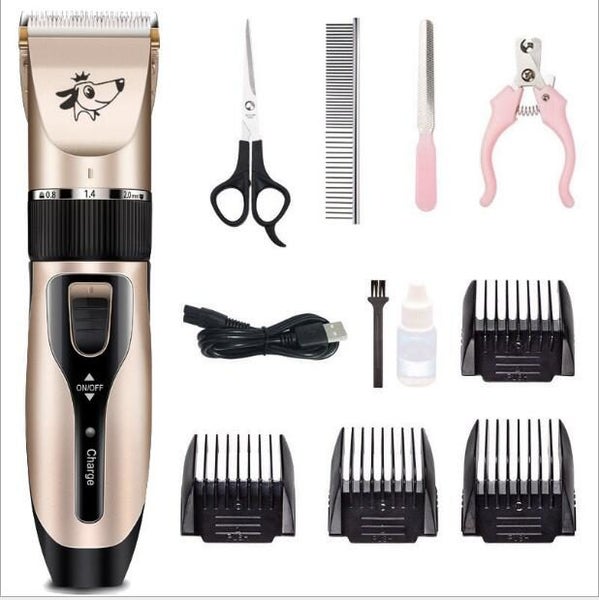 Cordless Pet Dog Clipper Grooming Trimmer Electric Shaver Kit - NEW Carousel 1