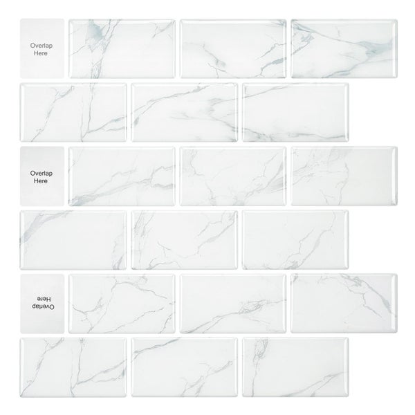 Self Adhesive 3D Wall Tiles Brick Wallpaper Clearance Carousel 1