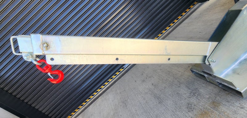 Forklift Adjustable Tilt Jib 2.5T (Long) Carousel 2