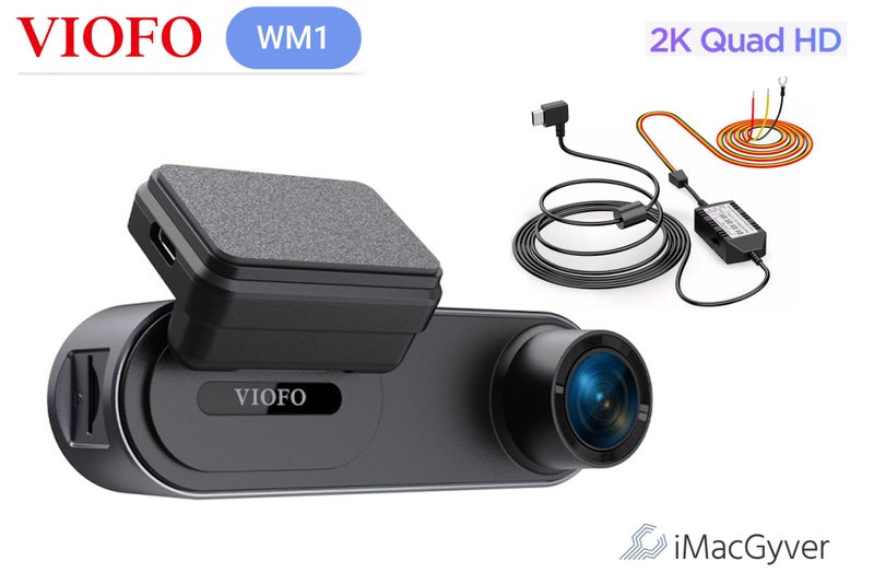 VIOFO® WM1 2K Dash Camera +Parking Mode Hardwire Kit Carousel 1