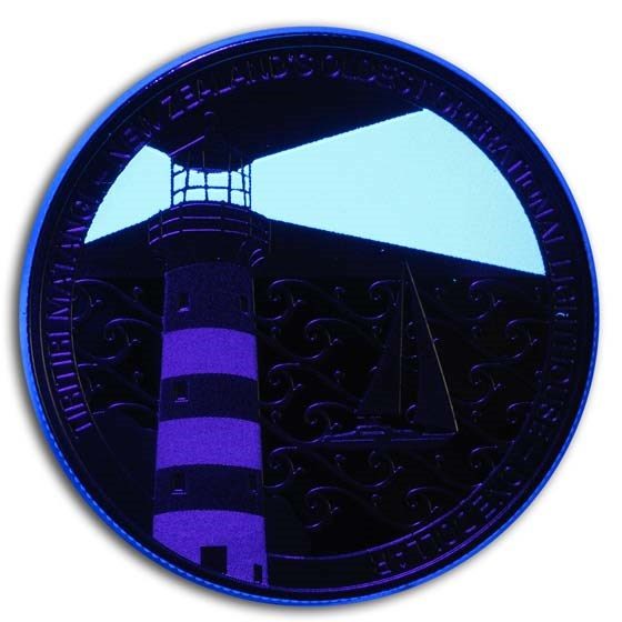 New Zealand 2019 Tiritiri Matangi - Lighthouse - 1oz Silver Proof Coin62863214601218112