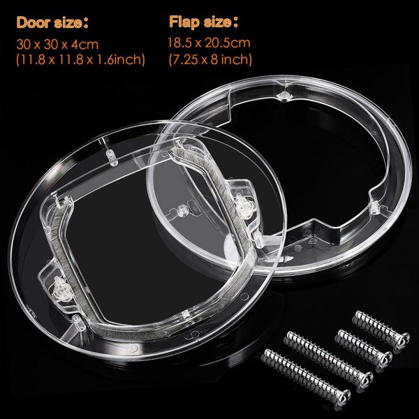 Cat Door Glass Fitting Cat Door Carousel 12