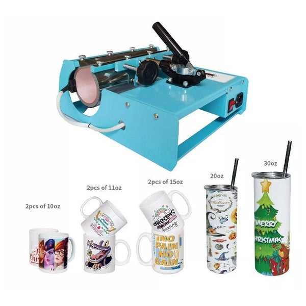 Mug and Tumbler Heat Press Machine - All-In-One Carousel 1