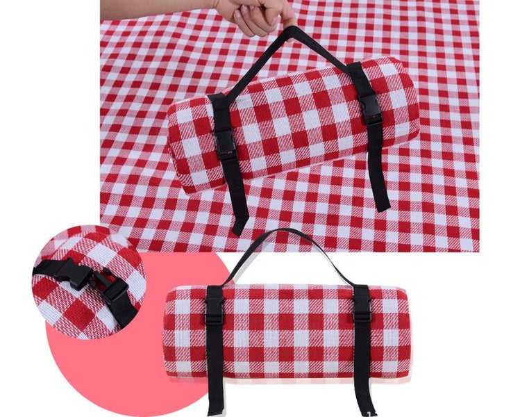 Large Picnic Blanket Rug Waterproof Mat Outdoor 200X200cm Carousel 1
