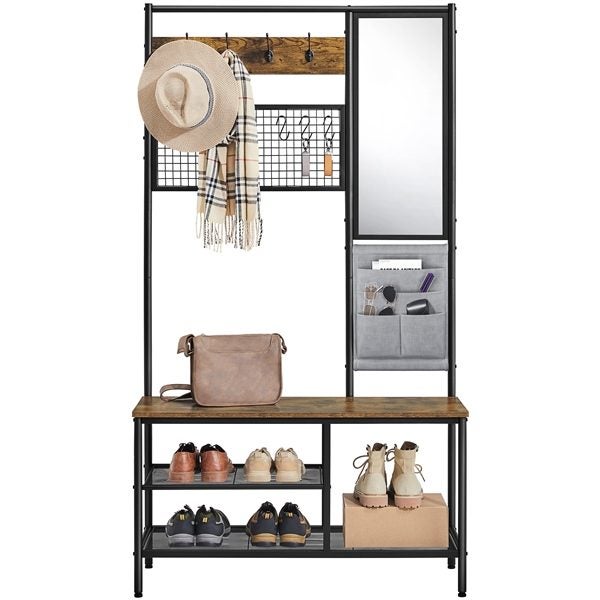 Coat Rack Shoe Rack 2 in 1 Carousel 1