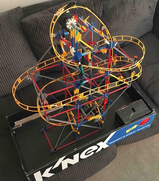 K'nex - Serpent's Spiral Coaster, retired retail display (small version only) Carousel 1