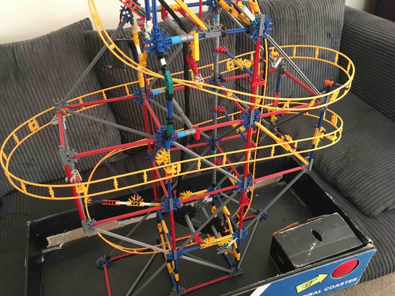 K'nex - Serpent's Spiral Coaster, retired retail display (small version only) Carousel 2
