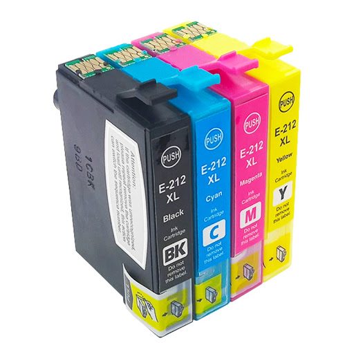 Epson Comp. Ink Cartridges 212/212XL Set for XP-3100 WF-2830 etc Carousel 1