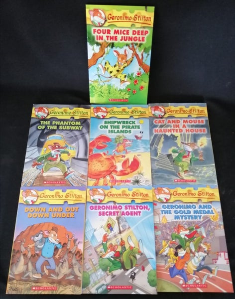 GERONIMO STILTON BOOKS X 7 Carousel 1