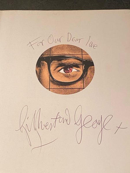 Gilbert & George By Robin Dutt (Hardcover 1st Ed Signed By Author & Artists) Carousel 2