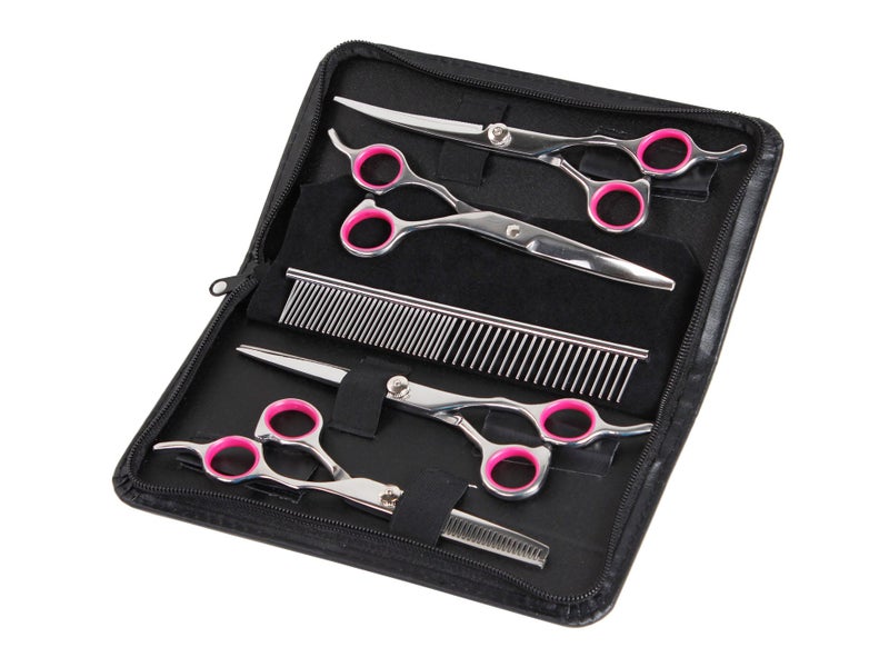 Pet Cat Dog Grooming Scissors Set Carousel 2