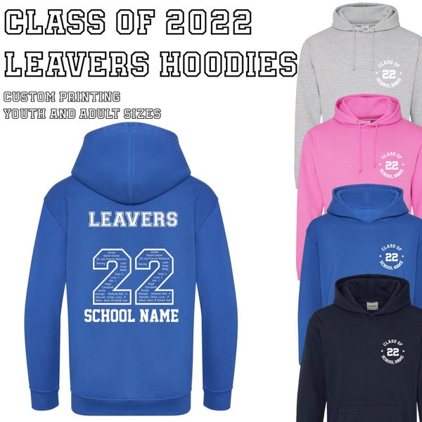 Reality Glitch School College Custom Leavers Mens Hoodie Carousel 1