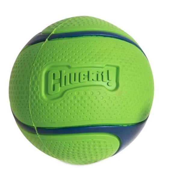 CHUCKIT! SNIFF FETCH BALL MEDIUM 6.35cm PEANUT BUTTER Carousel 1
