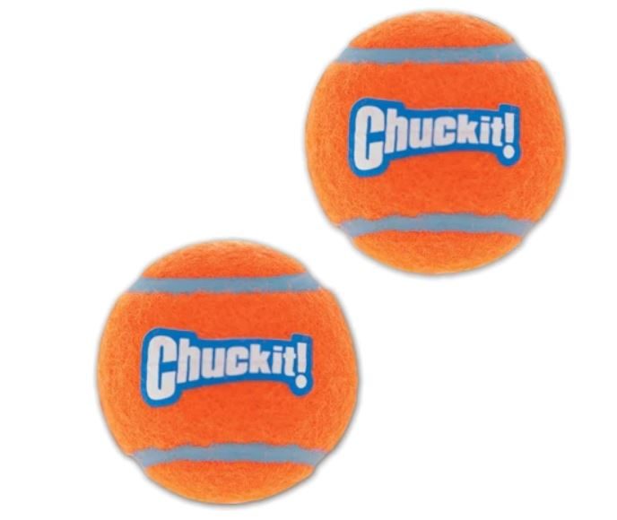 CHUCKIT! TENNIS BALL MEDIUM 6.25CM PACK 2 Carousel 2