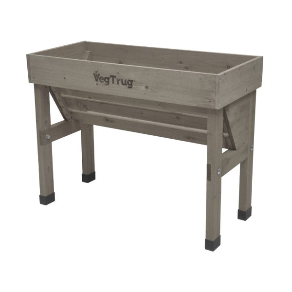 VegTrug Small 1m WallHugger - GREY WASH Carousel 1