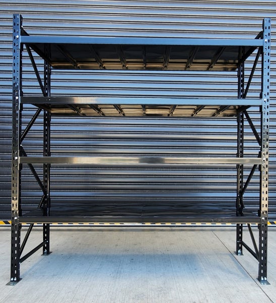 Longspan Shelving Unit 2000mm High x 400mm Deep x 2000mm Long - 4 Shelves Carousel 1