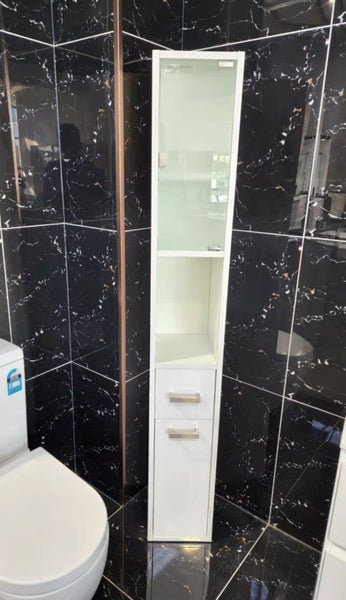 SALE 2025 - Side cabinet - Henna SB1750 White Lennox Bathroom CHCH Carousel 1