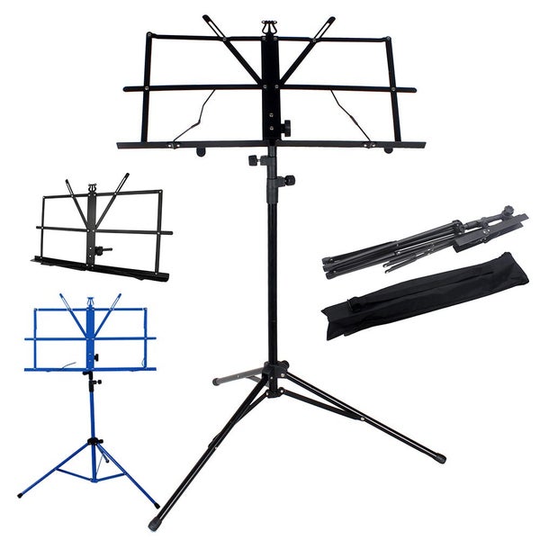 Foldable Music Sheet Tripod Stand Stainless Steel Desktop Music Stand Carousel 2