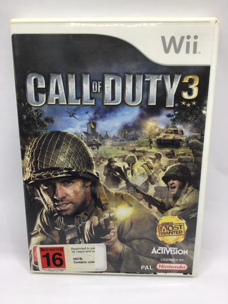 * -Wii- Call of Duty 3 * Carousel 1