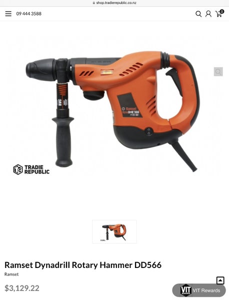 RRP$3129– Ramset Dynadrill Rotary Hammer DD566 Carousel 2
