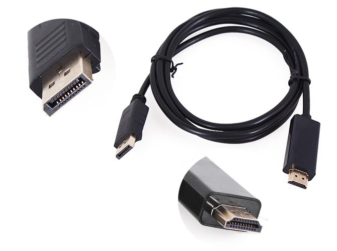 PTN NEW DisplayPort to HDMI Cable Sale Sale Sale Carousel 1