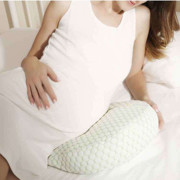 Dual-Use Maternity Body Pillow Side Sleeper Waist Support Sleeping Aid-Green Carousel 7