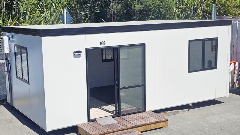 6.6m x 3.6m Portable Building with Kitchenette, Bathroom with Califont + more Carousel 1