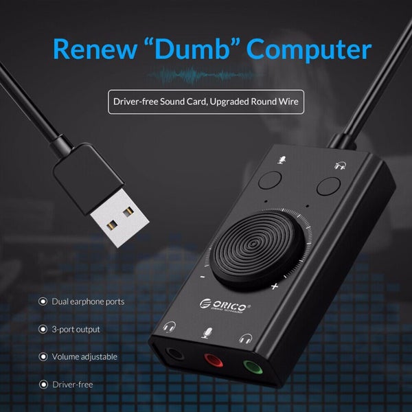 NEW NEW USB Sound Card - NEW *IN STOCK NOW* Afterpay Carousel 2