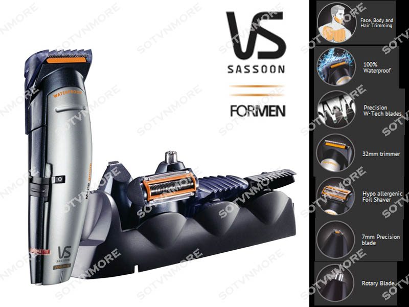 VS Metro Body & Facial Trimmer -100% waterproof Carousel 1