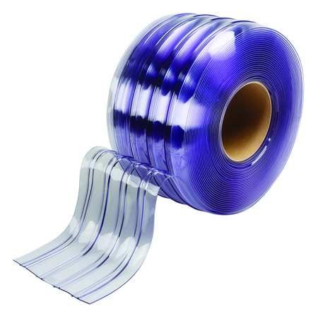 TMI Flexible Bulk Roll, Ribbed, 8in, Clear 6GJJ8 Carousel 1