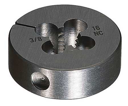 CLEVELAND Round Threading Die, 3/8"-16, HSS 20X649 Carousel 1