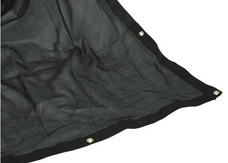 GRAINGER APPROVED Tarp, Black, 23.67 ft L, 11.67 ft W 3ZRV9 Carousel 1