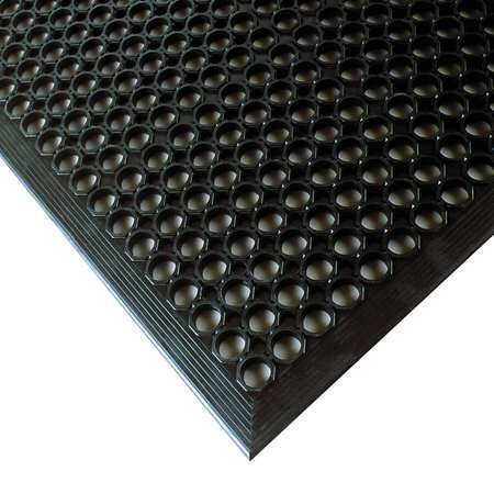 NOTRAX Drainage Runner, Black, 3 ft.x10 ft. 4DB98 Carousel 1