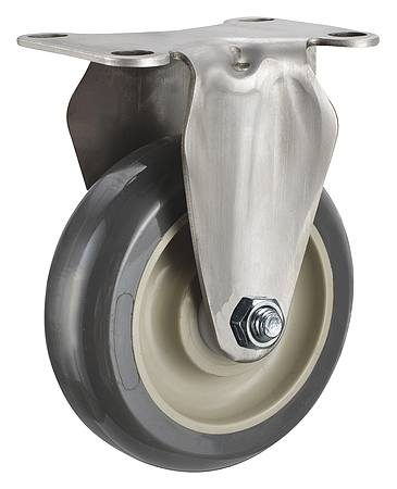 GRAINGER APPROVED PlateCaster, Rigid, Polyurethane, 4 11/16"H 33J052 Carousel 1