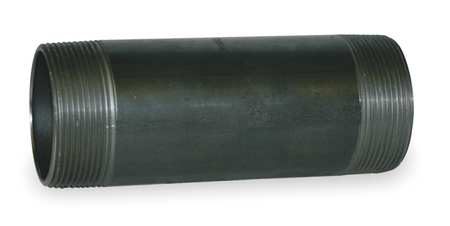 GRAINGER APPROVED Black Pipe Nipple, Threaded, 3x5 1/2 In 1XLJ9 Carousel 1