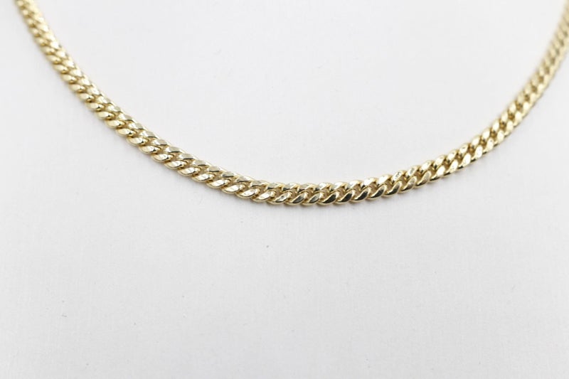 9ct Gold Tight curb Chain 50cm Carousel 2