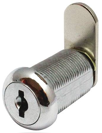 DELTA LOCK Cam Lock, For Thickness 1 1/2 in, Chrome 429H64 Carousel 1