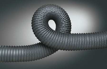 HI-TECH DURAVENT Ducting Hose, 2" ID x 25 ft. L 3AYG8 Carousel 1
