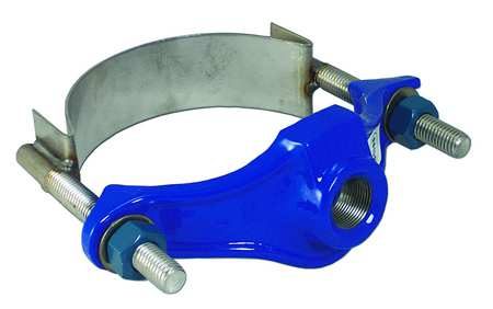 SMITH-BLAIR Saddle Clamp, 3"Pipe Size, 3/4"NPT Outlet 3ETZ6 Carousel 1