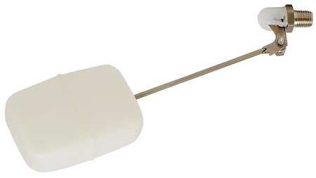 BOBBY Mini Float Valve, 1/4 In, SS/Plastic 23MJ90 Carousel 1