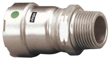 VIEGA MEGAPRESS MegaPress adapter, 3/4" x 3/4" 53UA16 Carousel 1