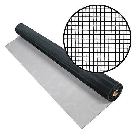 PHIFER Screen, Roll, 100 ft L, 3.5 ft W, Black 448P94 Carousel 1
